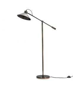 Nkuku New Arrivals Challa Iron Armed Floor Lamp - Aged Bronze 9 Nkuku New Arrivals Challa Iron Armed Floor Lamp - Aged Bronze