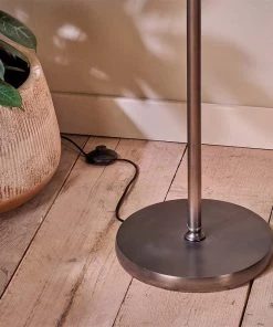 Nkuku New Arrivals Challa Iron Armed Floor Lamp - Aged Bronze 8 Nkuku New Arrivals Challa Iron Armed Floor Lamp - Aged Bronze