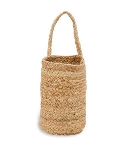 Nkuku Chapad Hemp Tall Wall Hung Basket