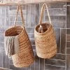 Nkuku Chapad Hemp Tall Wall Hung Basket 1 Nkuku Chapad Hemp Tall Wall Hung Basket