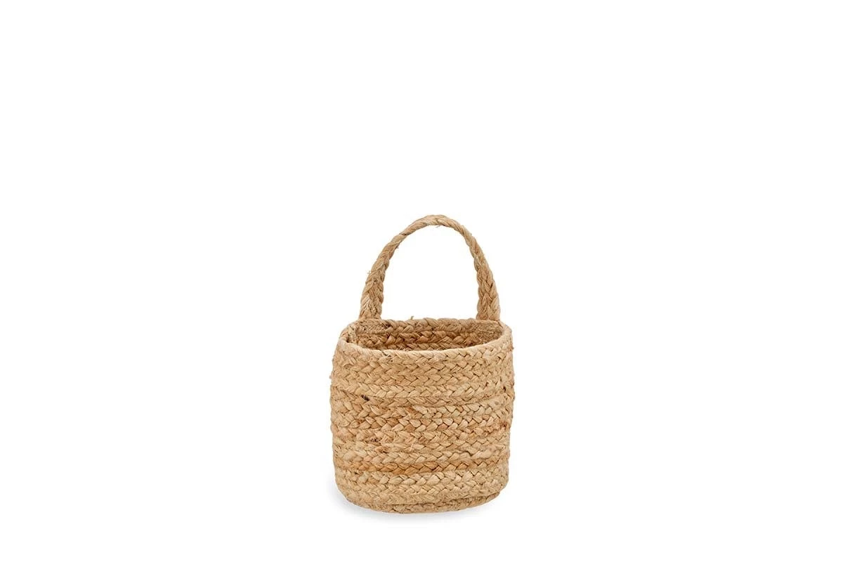 Nkuku New Arrivals Chapad Hemp Wide Wall Hung Basket 8 Nkuku New Arrivals Chapad Hemp Wide Wall Hung Basket