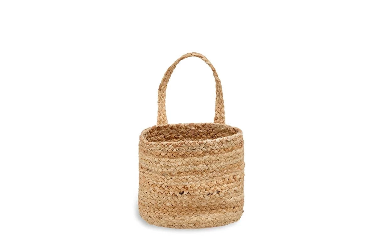 Nkuku New Arrivals Chapad Hemp Wide Wall Hung Basket 9 Nkuku New Arrivals Chapad Hemp Wide Wall Hung Basket