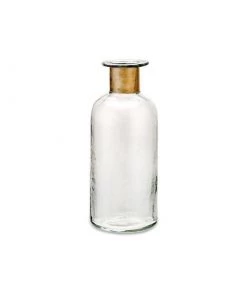 Nkuku Chara Hammered Bottle - Hammered