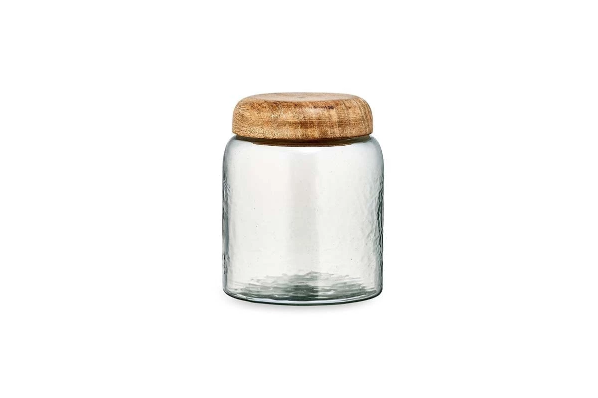 Nkuku Charal Storage Jar - Clear 5 Nkuku Charal Storage Jar - Clear