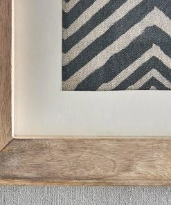 Nkuku Dabu Block Printed Herringbone