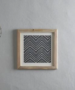 Nkuku Dabu Block Printed Herringbone