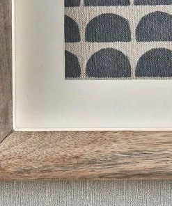 Nkuku Dabu Block Printed Semicircle