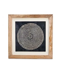 Nkuku Home Accessories Dabu Block Printed Spiral