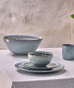 Nkuku sale2022 7 Nkuku Sale Dakara Ceramic Serving Bowl - Grey