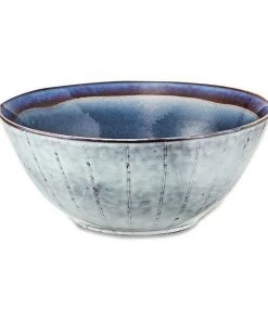 Nkuku Dakara Ceramic Serving Bowl - Navy 8 Nkuku Dakara Ceramic Serving Bowl - Navy