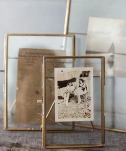 Nkuku Danta Antique Brass Frame