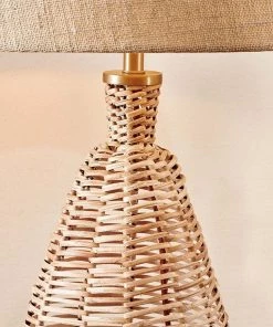 Nkuku Darma Wicker Lamp - Large Tall