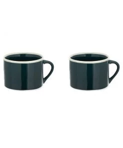 Nkuku Datia Large Mug - Dark Teal (Set Of 2)