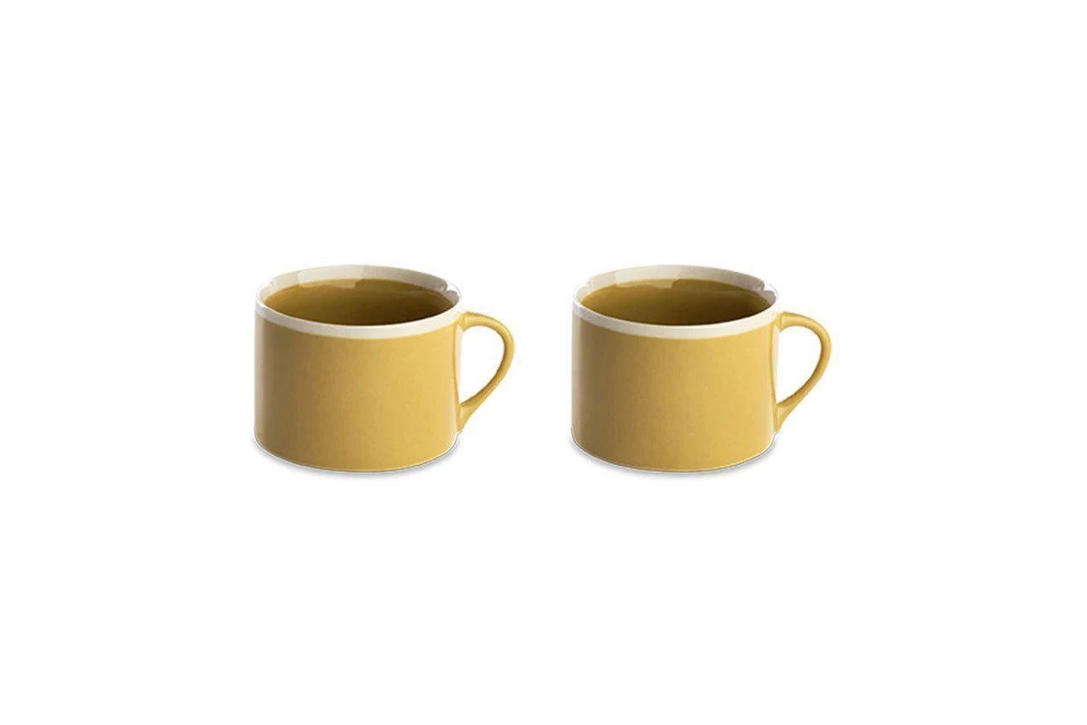 Nkuku Tableware Datia Large Mug - Mustard (Set Of 2) 4 Nkuku Tableware Datia Large Mug - Mustard (Set Of 2)