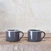 Nkuku Tableware Datia Large Mug - Slate (Set Of 2)