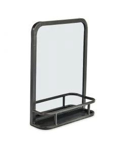 Nkuku Demsa Mirror With Shelf Home Accessories