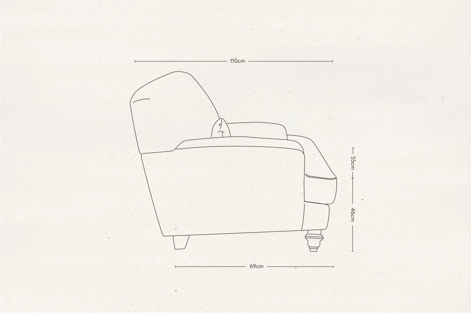 Nkuku Living Room Deni Armchair 7 Nkuku Living Room Deni Armchair