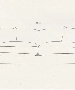 Nkuku Living Room Deni Grand Sofa