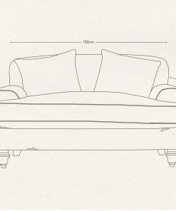 Nkuku Deni Love Seat Living Room