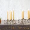 Nkuku Derwala Geometric Candle Holder 2 Nkuku Derwala Geometric Candle Holder