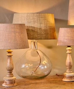 Nkuku Living Room Dia Jute Lampshade - Natural