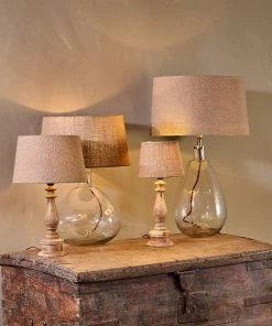 Nkuku Living Room Dia Jute Lampshade - Natural