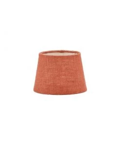Nkuku Dia Jute Lampshade - Rust Living Room