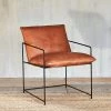 Nkuku Durium Leather Lounger - Aged Tan