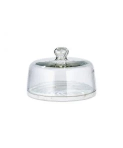 Nkuku Duru Marble Cake Dome Table Accessories