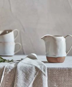 Nkuku Tableware Edo Jug - Terracotta