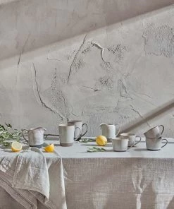 Nkuku Tableware Edo Large Mug - Slate (Set Of 2)