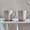 Nkuku Tableware Edo Large Mug - Terracotta (Set Of 2)