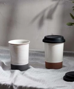 Nkuku Tableware Edo Travel Mug - Slate