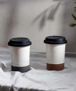 Nkuku Tableware Edo Travel Mug - Terracotta