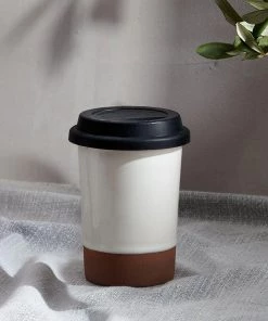 Nkuku Tableware Edo Travel Mug - Terracotta