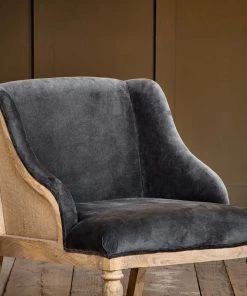 Nkuku Elbu Velvet Armchair - Moss 16 Nkuku Elbu Velvet Armchair - Moss