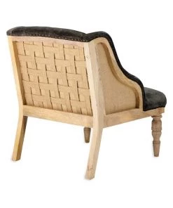 Nkuku Elbu Velvet Armchair - Moss 21 Nkuku Elbu Velvet Armchair - Moss