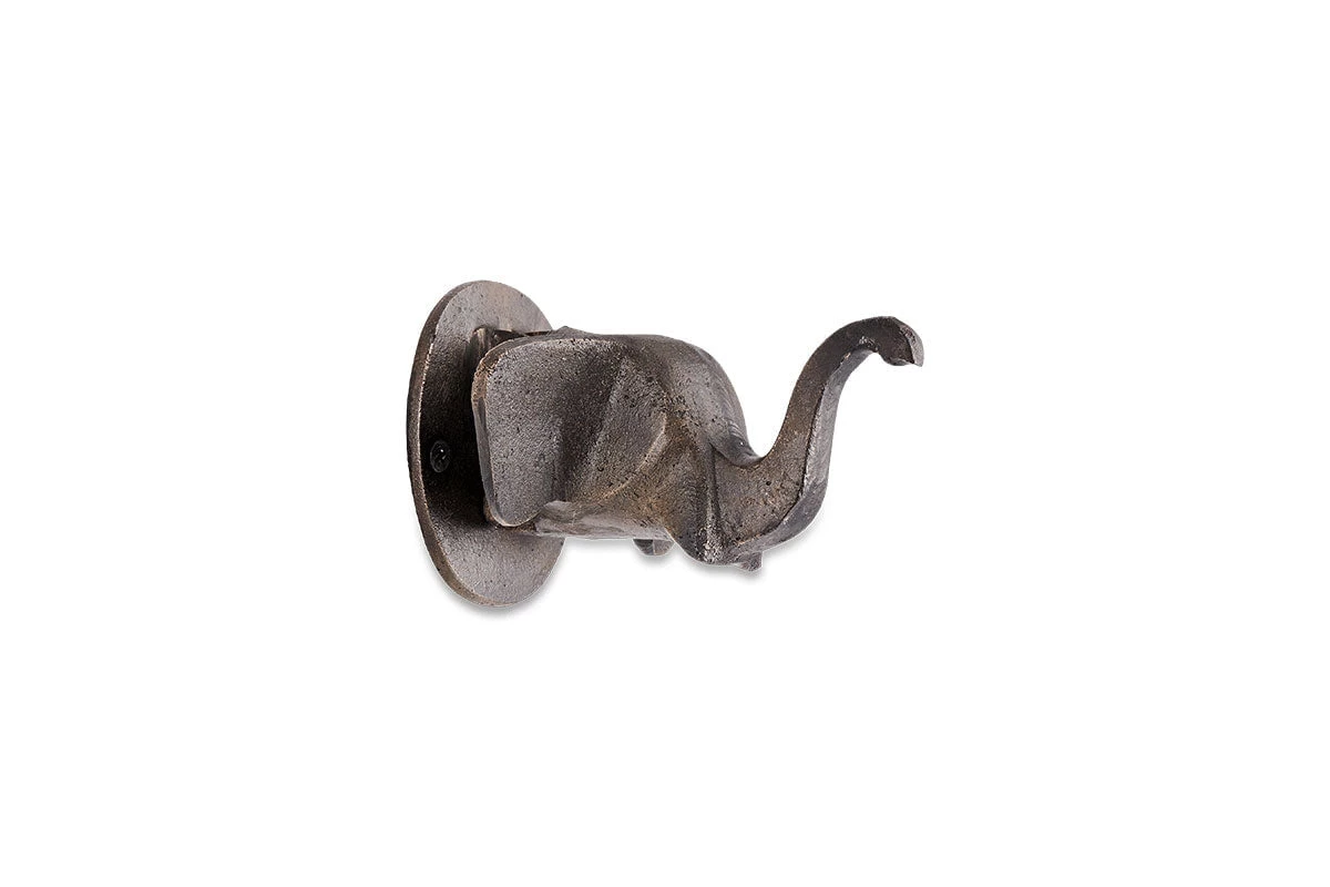 Nkuku Elephant Door Knocker - Antique Black Home Accessories 5 Nkuku Elephant Door Knocker - Antique Black Home Accessories
