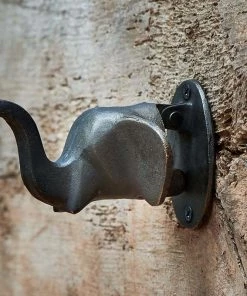 Nkuku Elephant Door Knocker - Antique Black Home Accessories