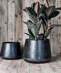 Nkuku Endo Reclaimed Iron Planter Home Accessories