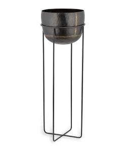 Nkuku Home Accessories Endo Reclaimed Iron Planter Stand 19 Nkuku Home Accessories Endo Reclaimed Iron Planter Stand