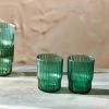 Nkuku Fali Tumbler - Teal (Set Of 4) Tableware