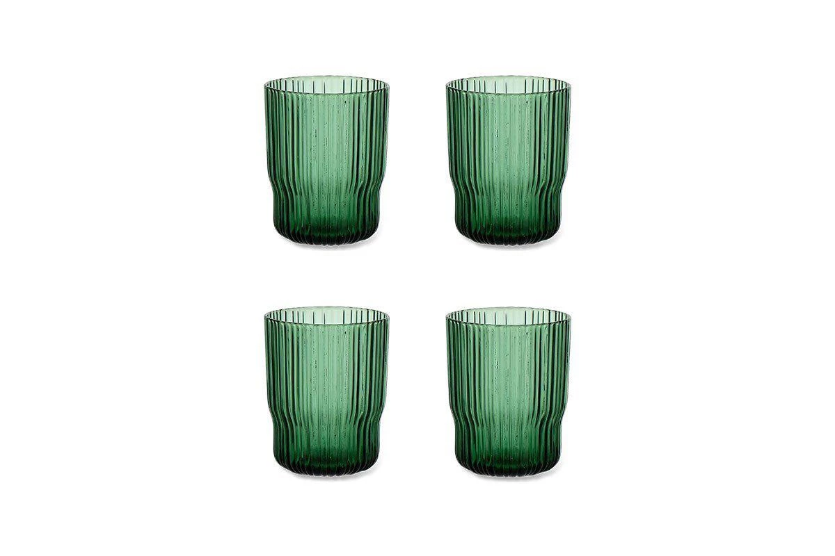 Nkuku Fali Tumbler - Teal (Set Of 4) Tableware 5 Nkuku Fali Tumbler - Teal (Set Of 4) Tableware