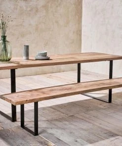 Nkuku Fia Dining Table - 220cm Kitchen & Dining Room