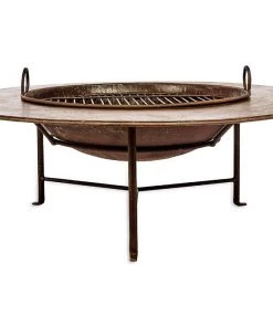 Nkuku Halali Kadai Fire Pit With Surround 12 Nkuku Halali Kadai Fire Pit With Surround