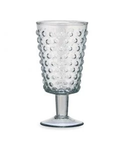 Nkuku New Arrivals Haldi Wine Glass - Clear (Set Of 4)