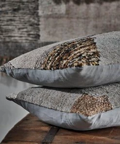 Nkuku Home Accessories Harti Block Design Cushion Cover