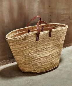 Nkuku Hasani Moroccan Shopper - Short Handles Soft Furnishings