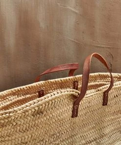 Nkuku Hasani Moroccan Shopper - Short Handles Soft Furnishings