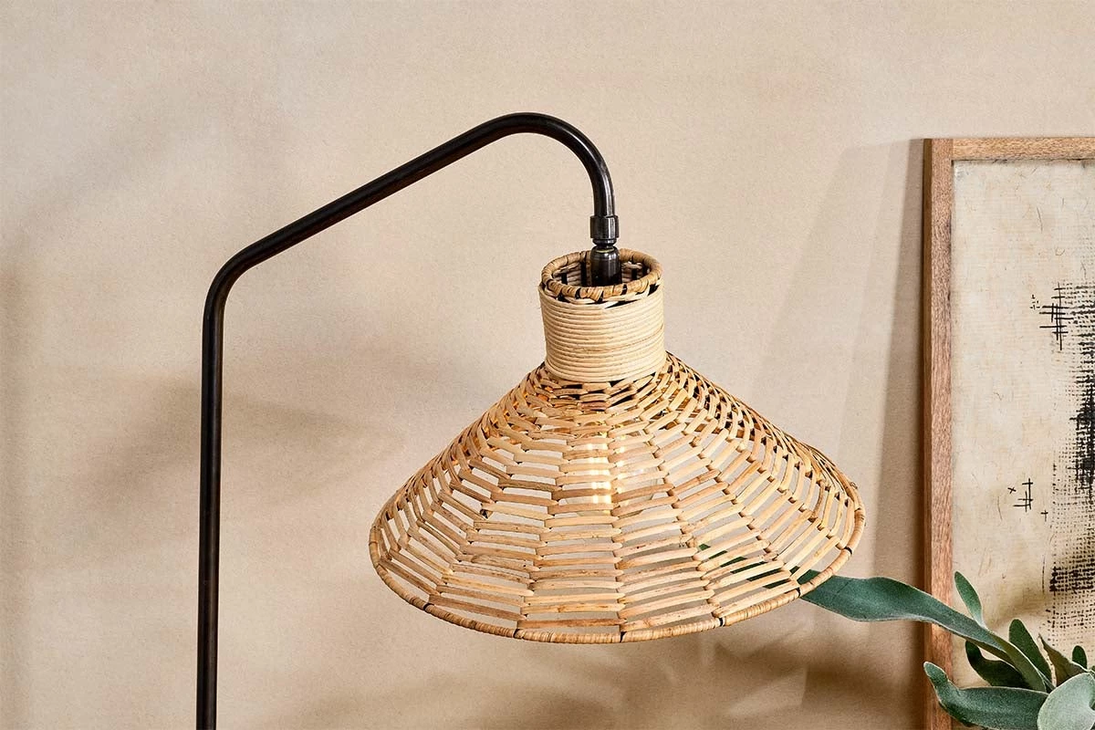 Nkuku New Arrivals Hathwa Rattan Desk Lamp 4 Nkuku New Arrivals Hathwa Rattan Desk Lamp